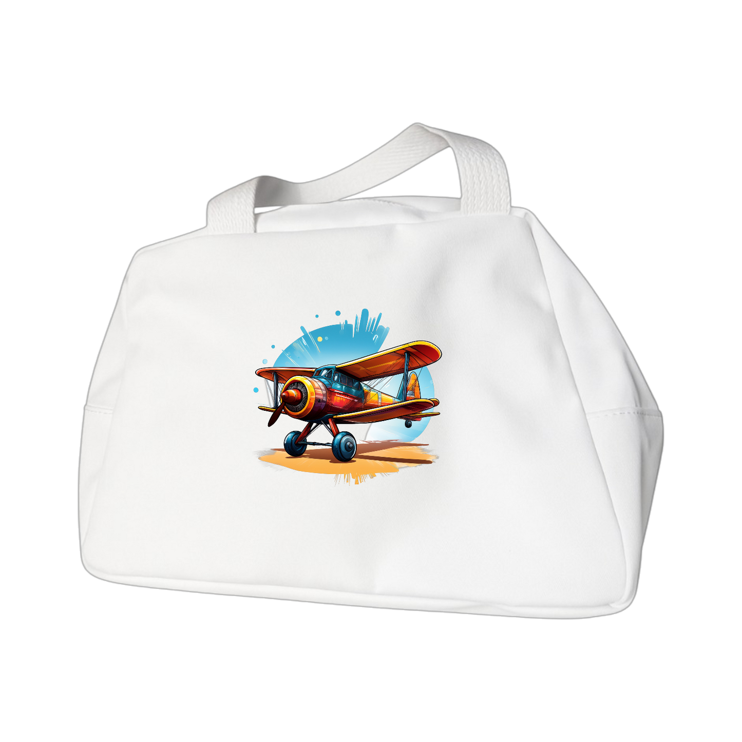 Schulrucksack-Set Cartoon Flugzeug 2