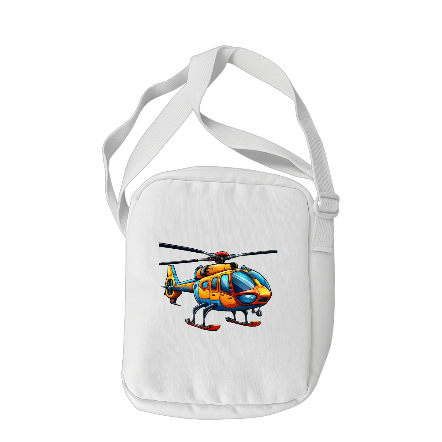 Schulrucksack-Set Cartoon Hubschrauber