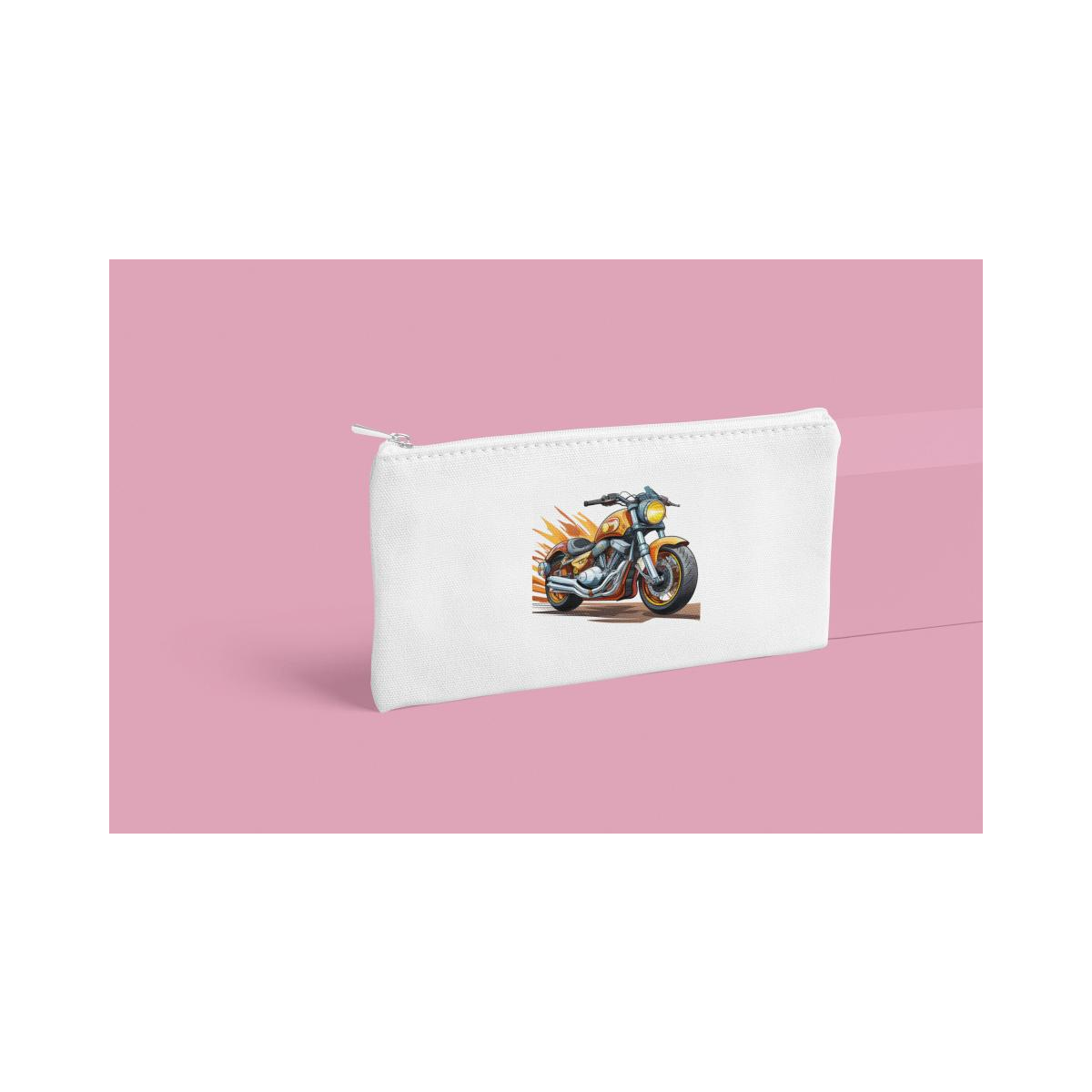 Schulrucksack-Set Cartoon Motorrad