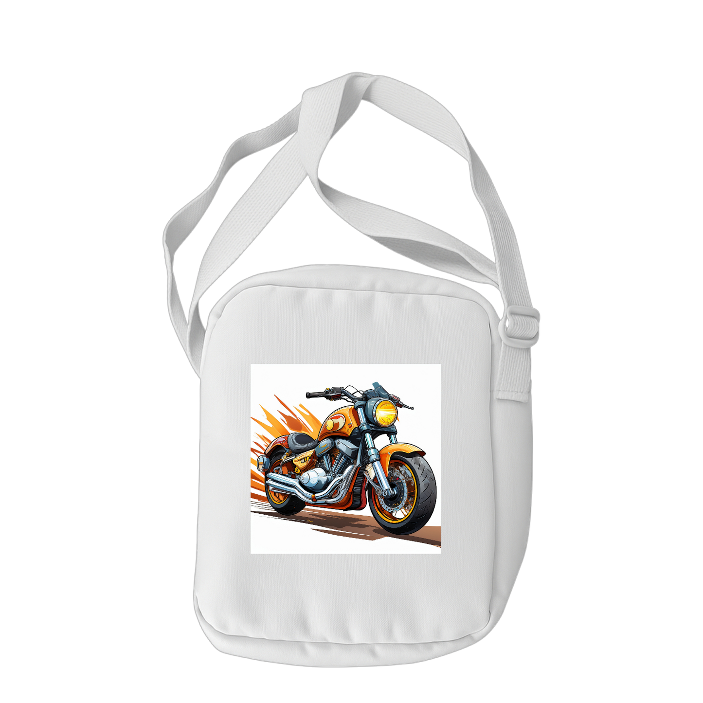 Schulrucksack-Set Cartoon Motorrad