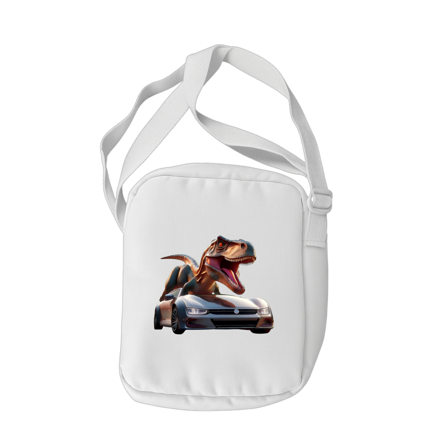 Schulrucksack-Set Dino fährt Auto