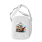 Schulrucksack-Set Holzschiff