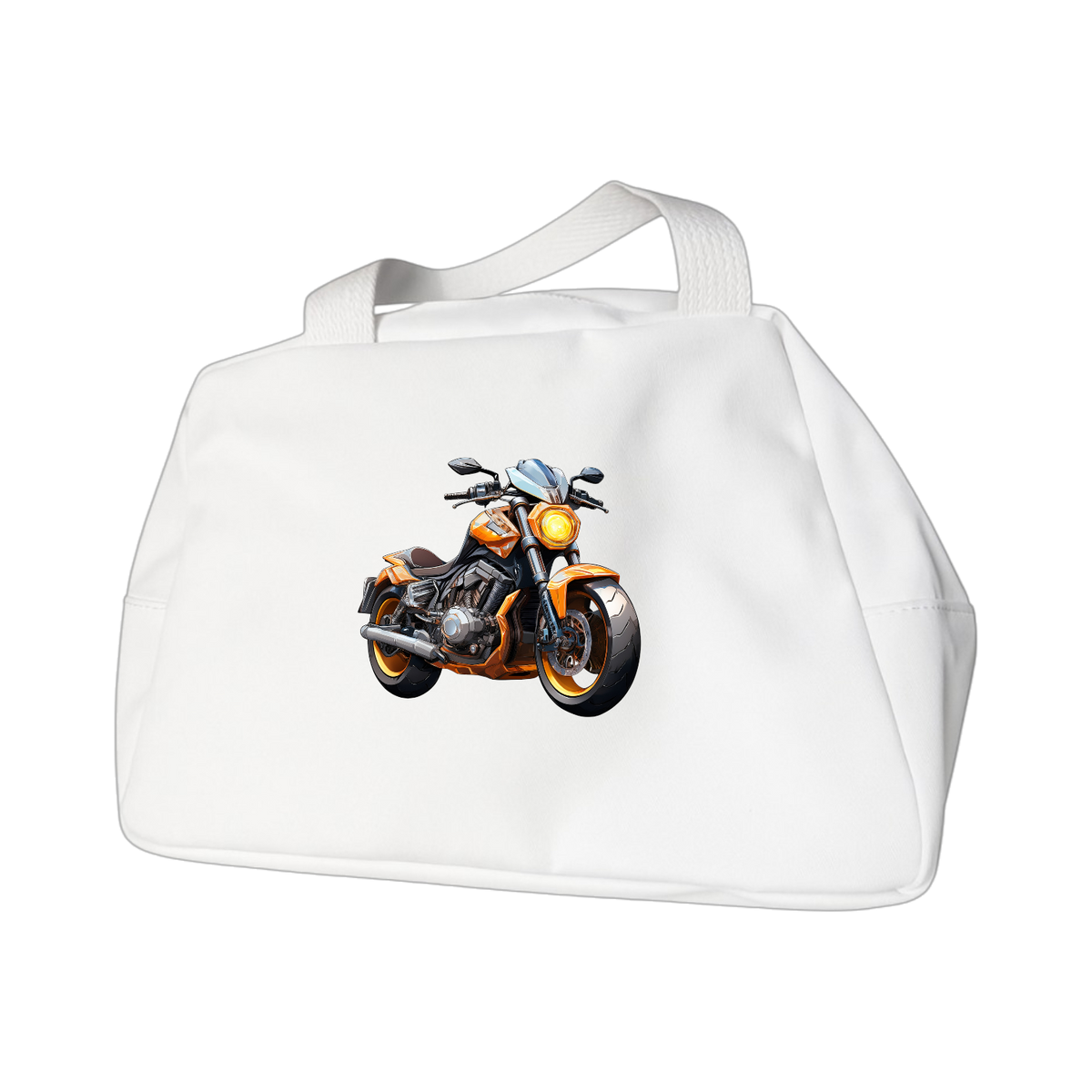 Schulrucksack-Set Motorrad mit Logo