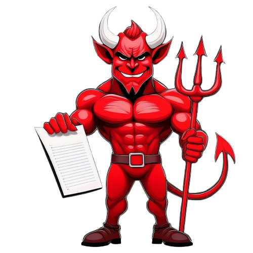 Schulrucksack-Set Mr. D. EVIL