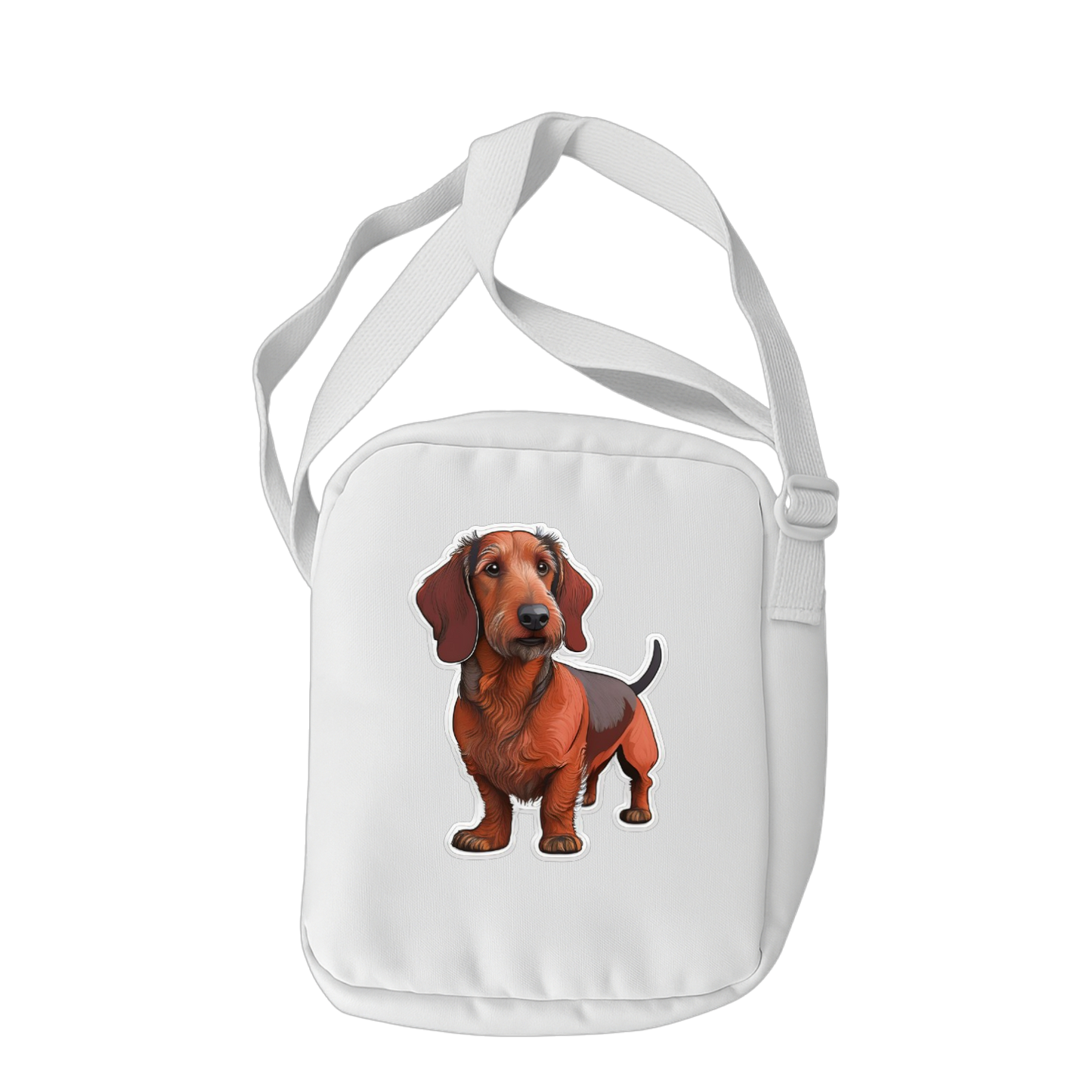 Schulrucksack-Set Rauhaardackel