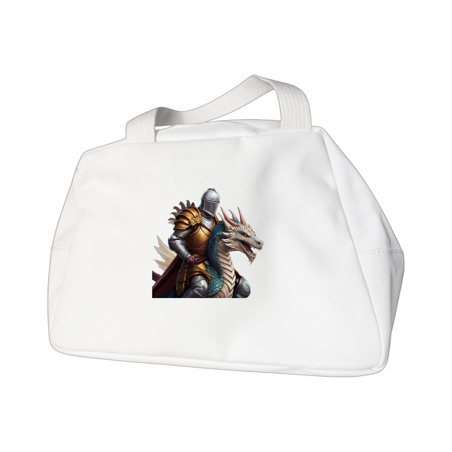 Schulrucksack-Set Ritter auf Drachen