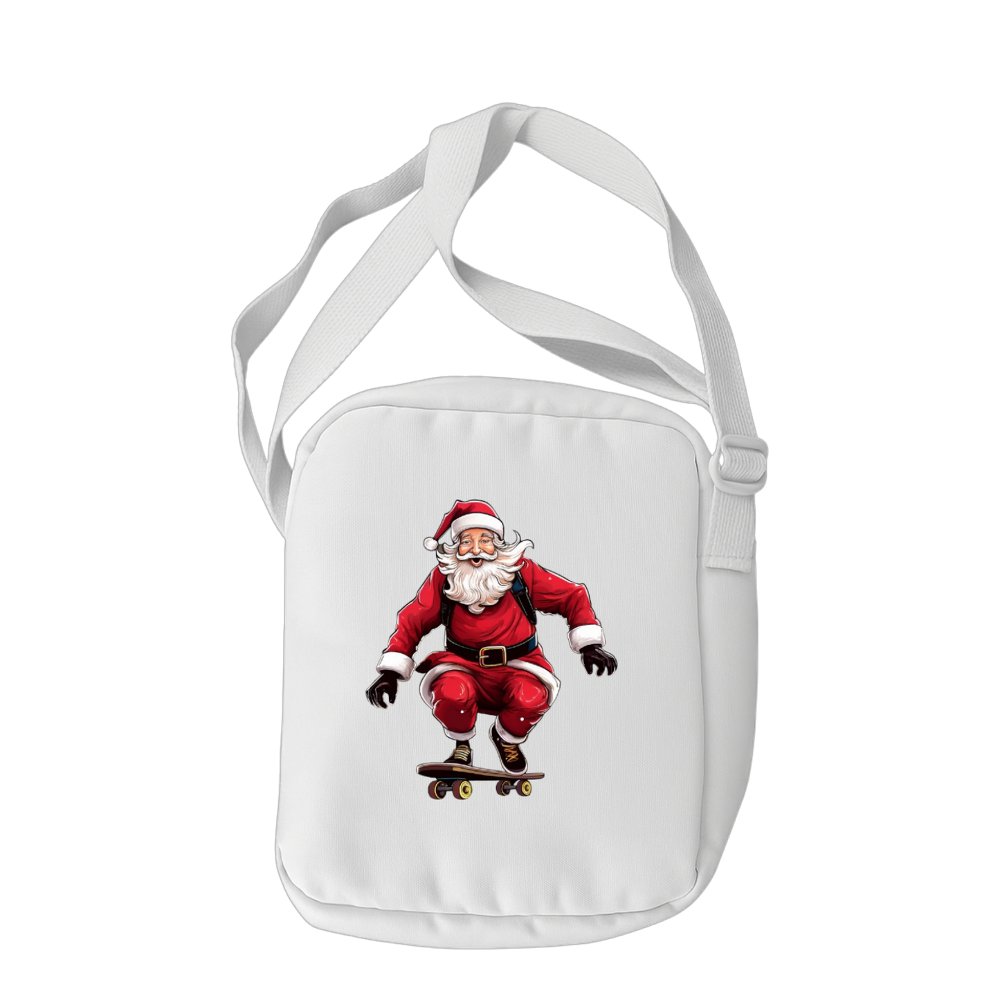 Schulrucksack-Set Skateboard Santa