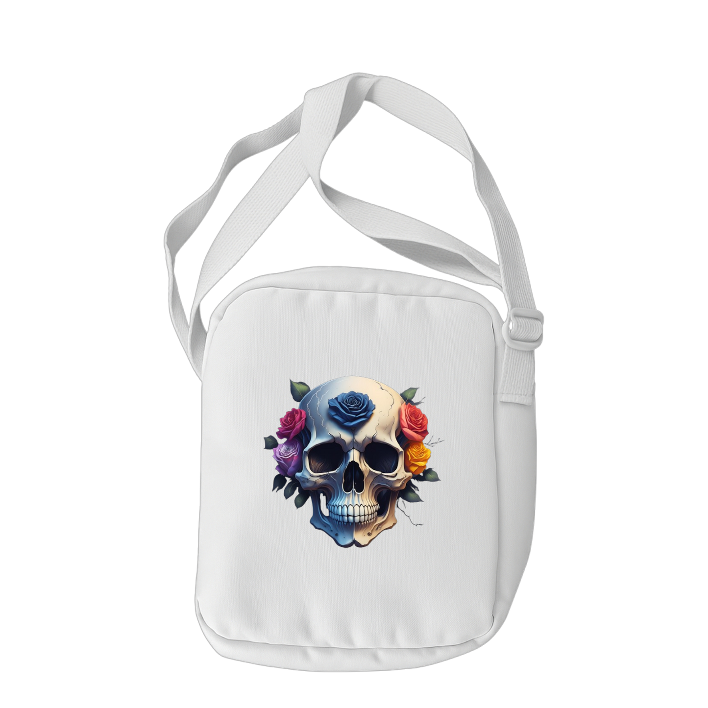 Schulrucksack-Set Skull Roses (Inkl. 4 Taschen)