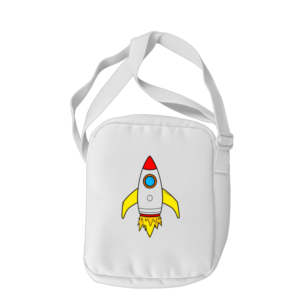 Schulrucksack-Set Space Ship in yellow
