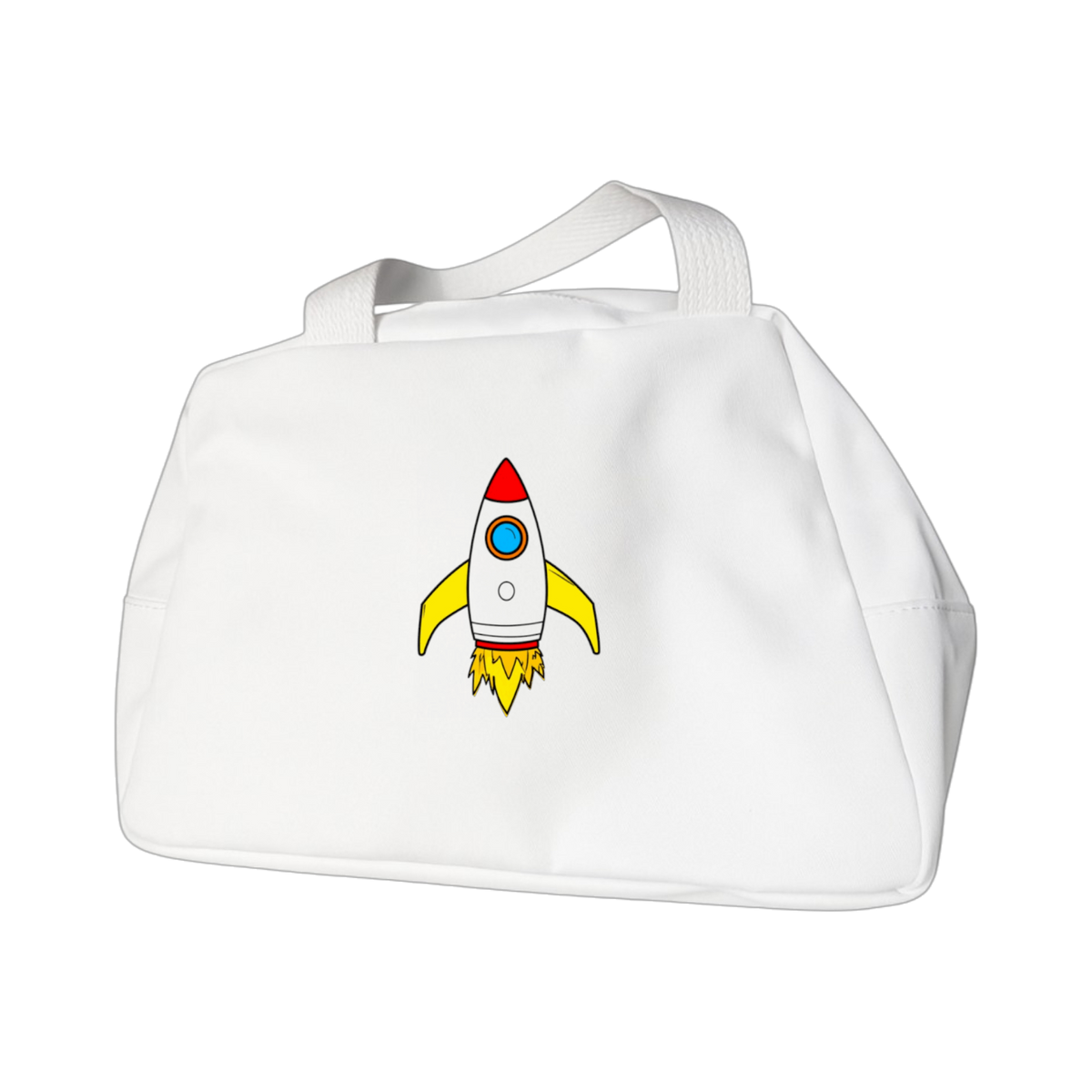 Schulrucksack-Set Space Ship in yellow