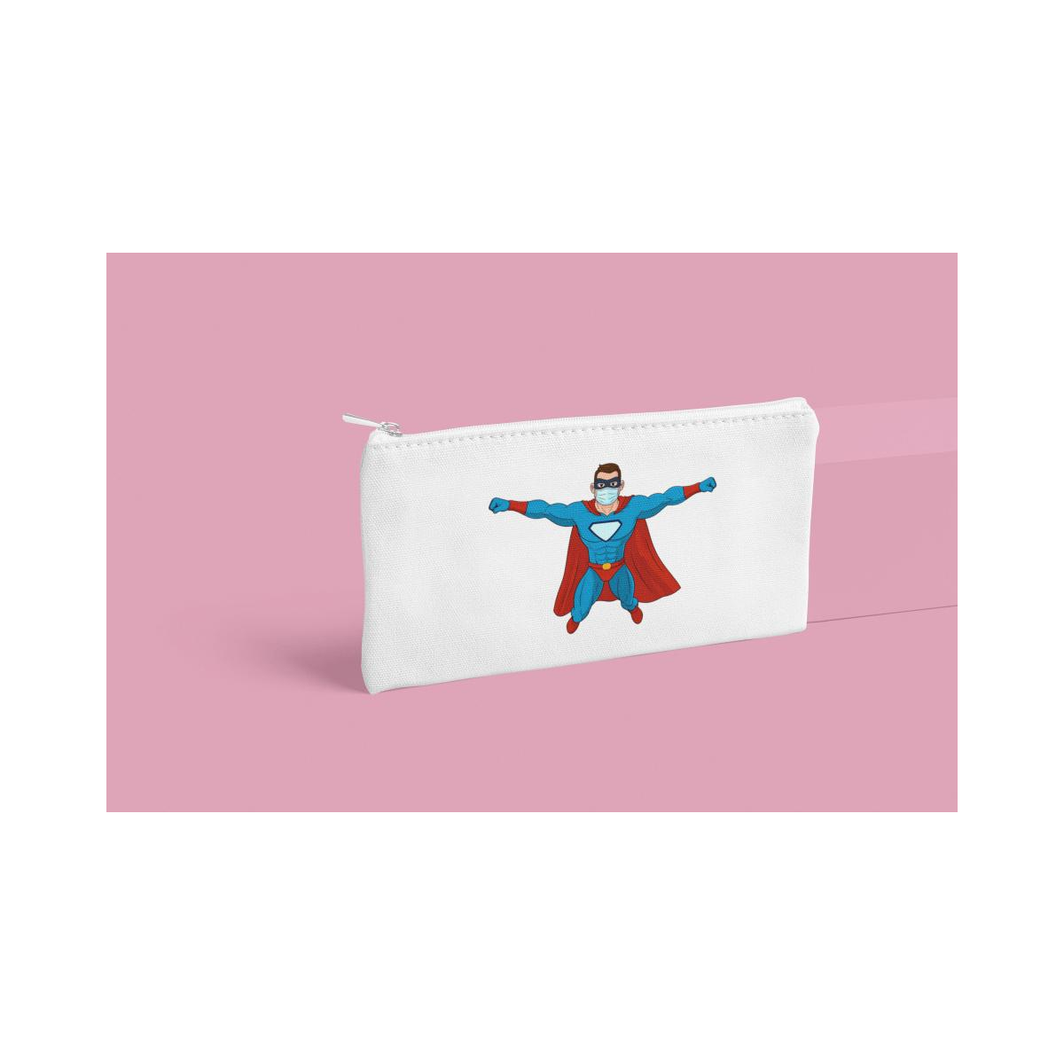 Schulrucksack-Set Superhled mit Maske