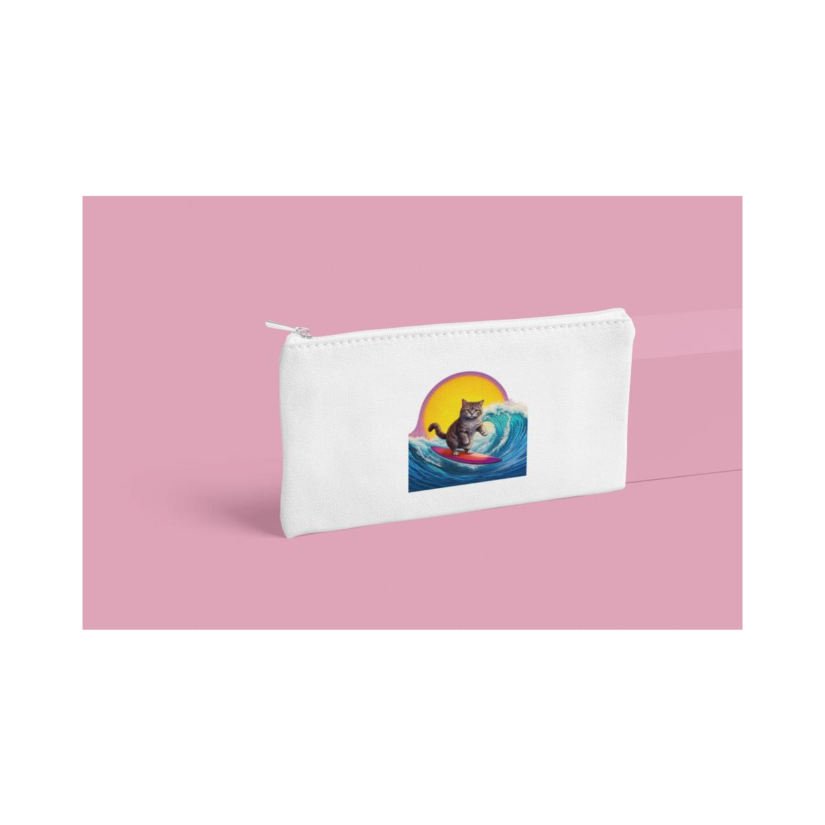 Schulrucksack-Set Surfing Cat (4 Taschen)