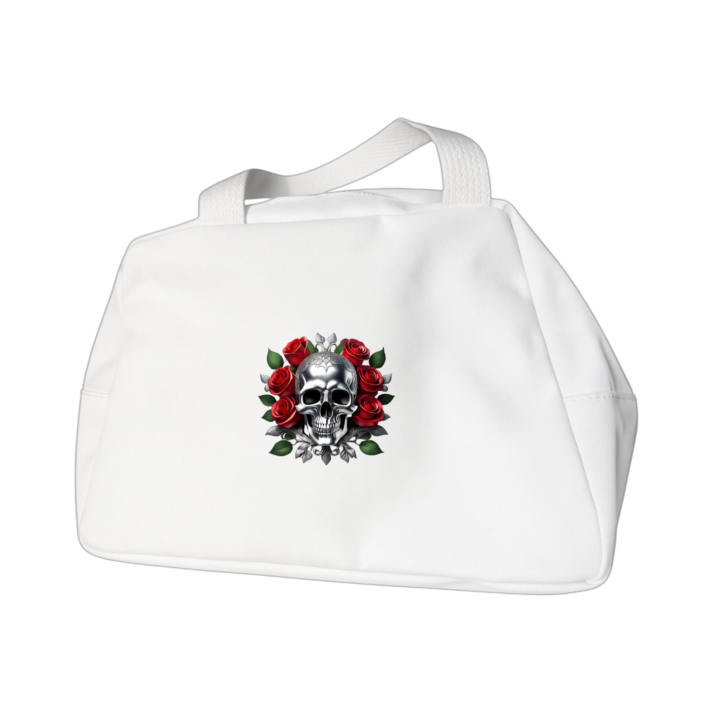 Schulrucksack-Set Tattoo Skull Roses