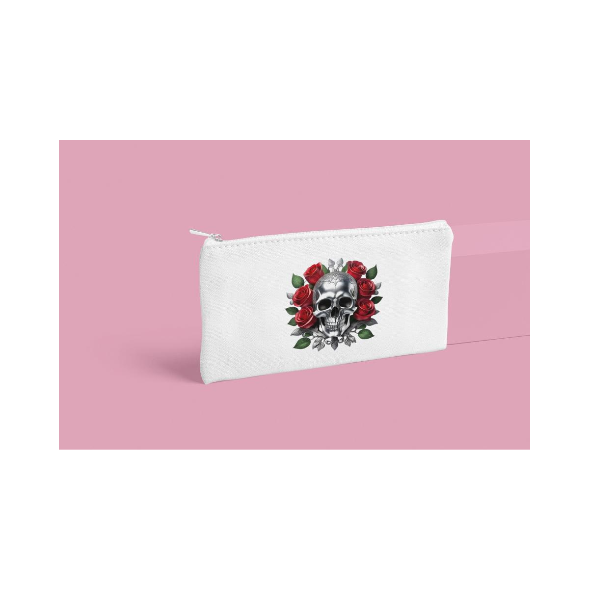 Schulrucksack-Set Tattoo Skull Roses