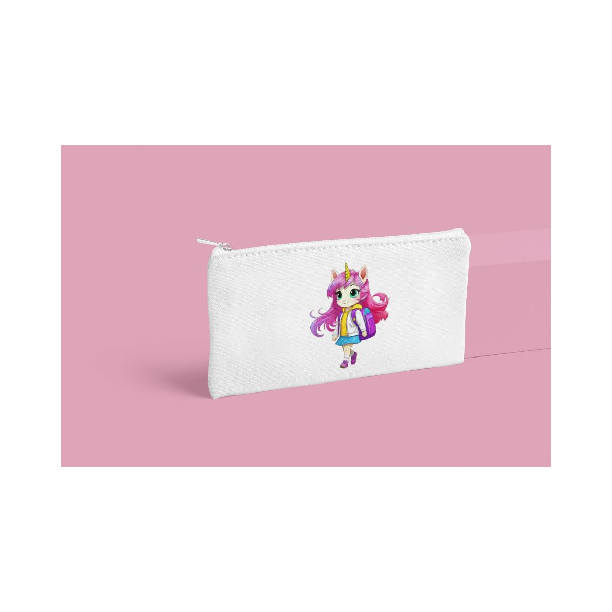 Schulrucksack-Set Unicorn girl goes to school