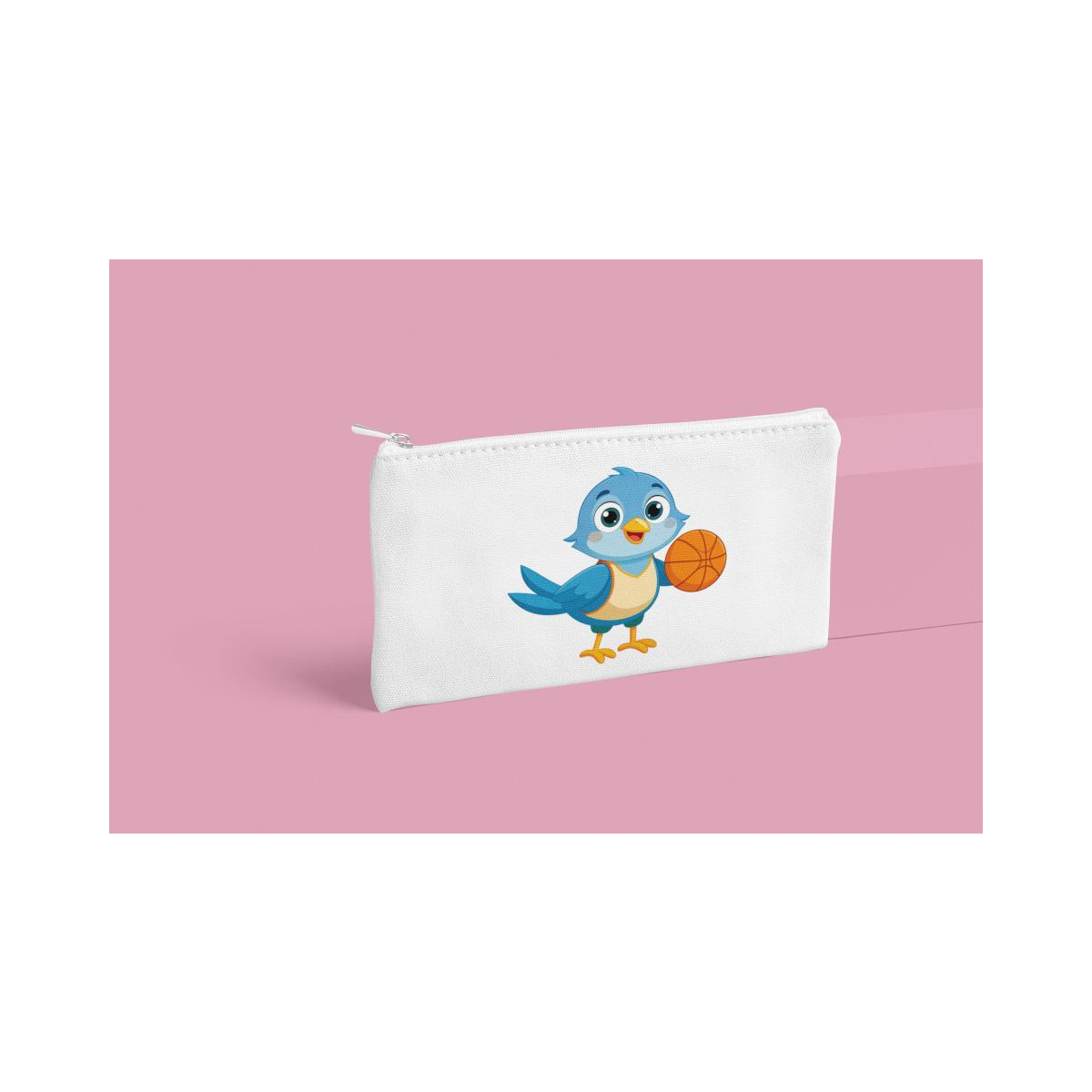 Schulrucksack-Set Vogel spielt Basketball 3