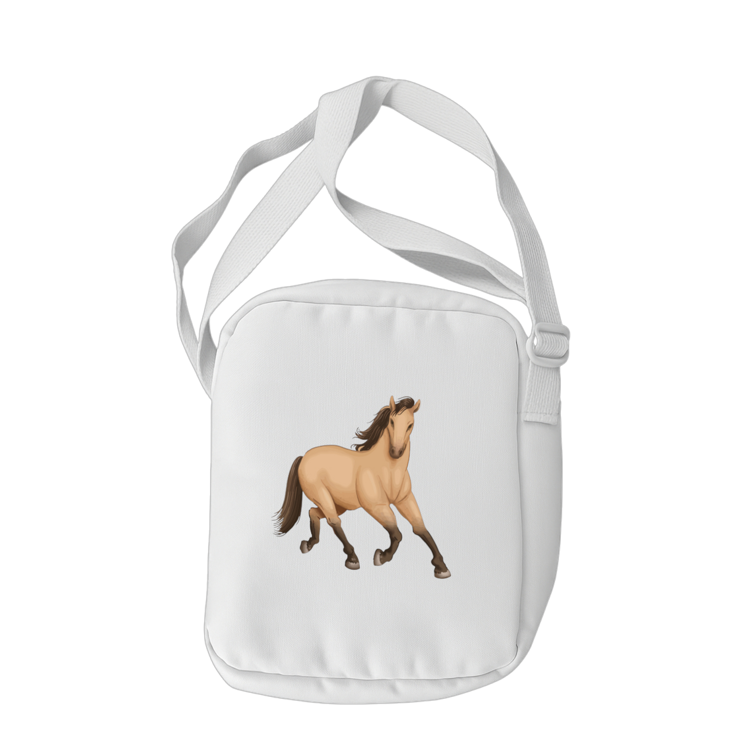Schulrucksack-Set Watercolor Realistic Horse Bella