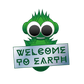 Schulrucksack-Set Welcome to Earth Alien