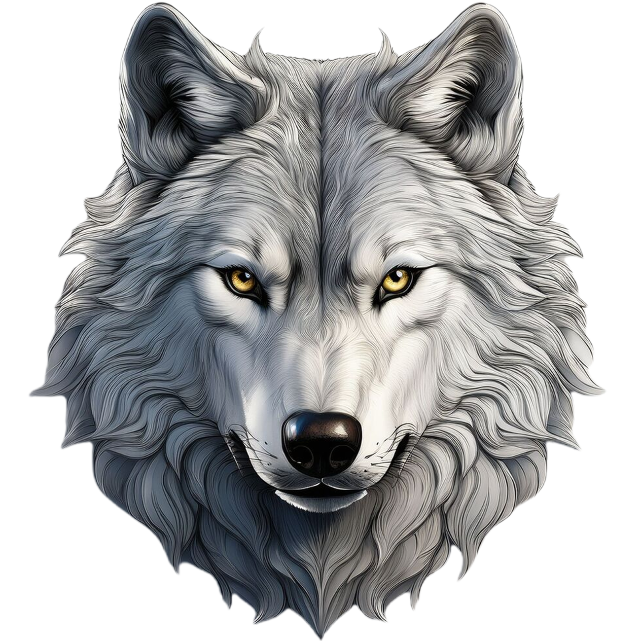 Schulrucksack-Set Wolf