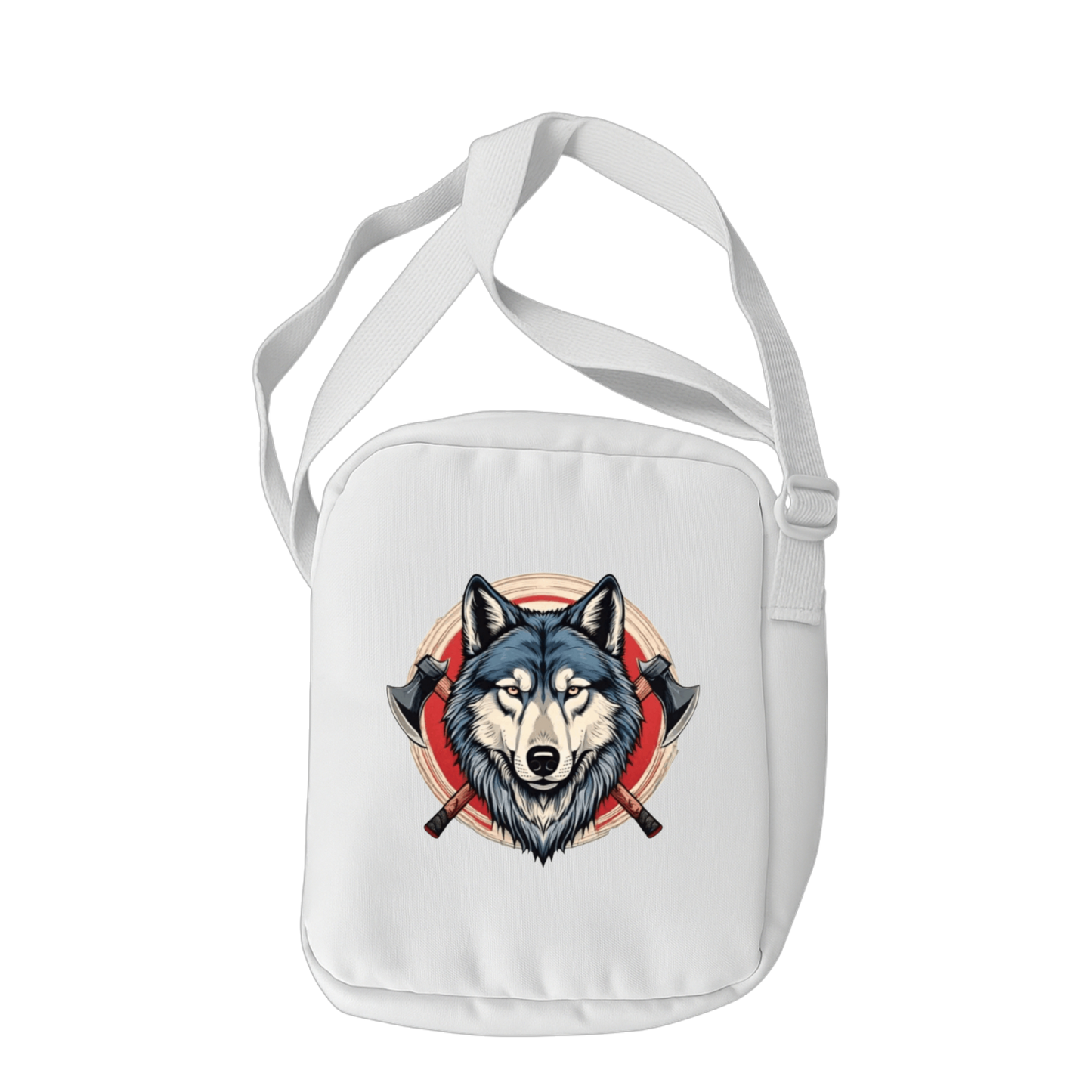 Schulrucksack-Set Wolf and Tomahawk (4 Taschen)