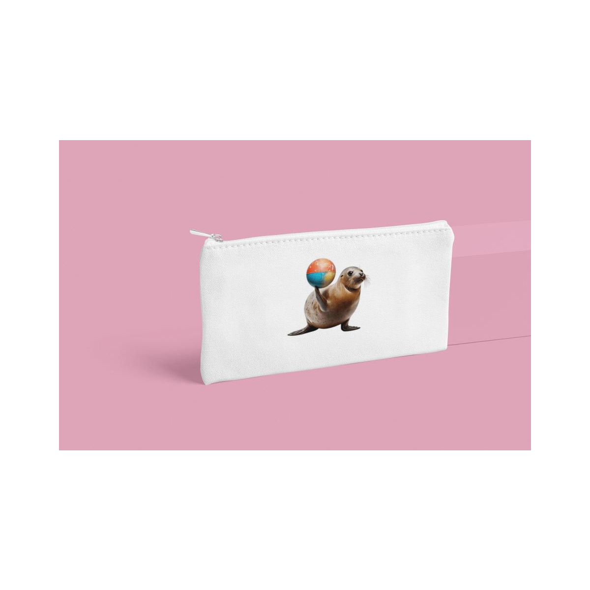 Schulrucksack-Set Zirkus Seehund (4 Taschen)