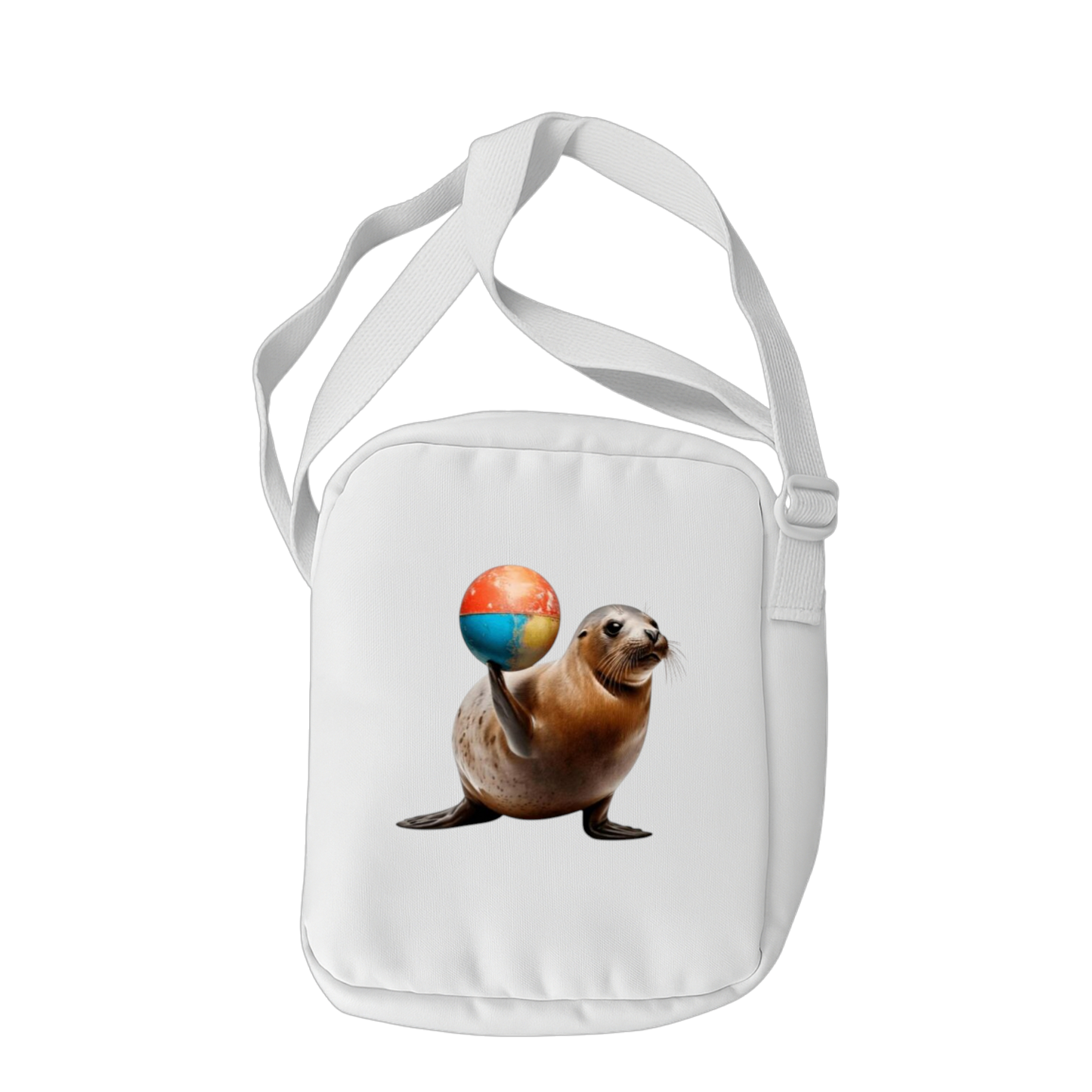 Schulrucksack-Set Zirkus Seehund (4 Taschen)