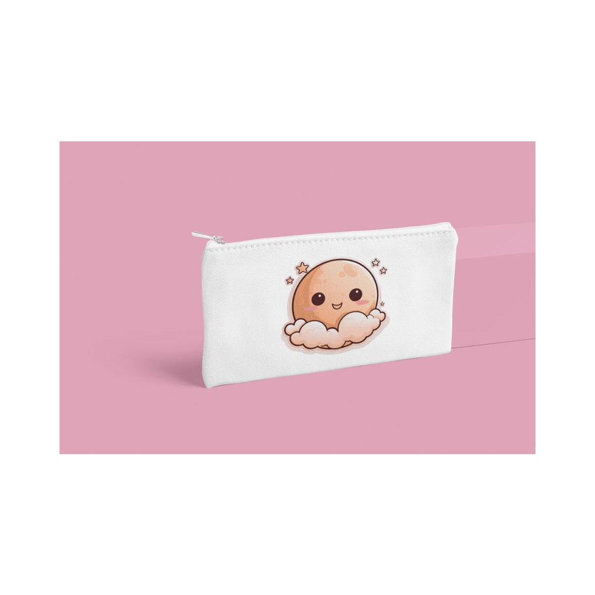 Schulrucksack-Set Cute Kawaii Smiley Moon