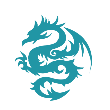 Schulrucksack-Set Dragon Silhouette 3