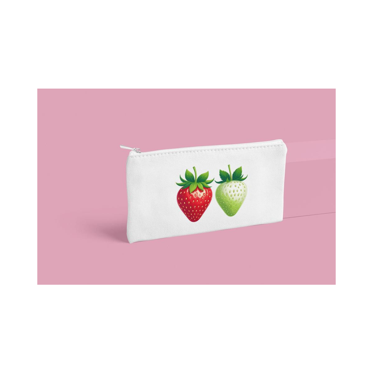 Schulrucksack-Set Realistische Erdbeere