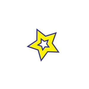 Schulrucksack-Set Stern