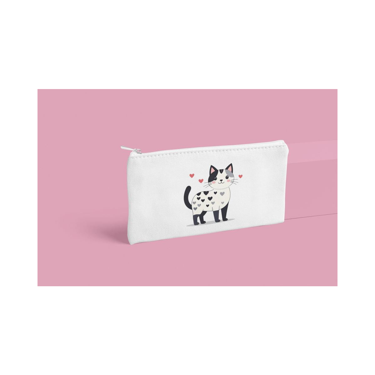 Schulrucksack-Set Sweet Cat with Heart