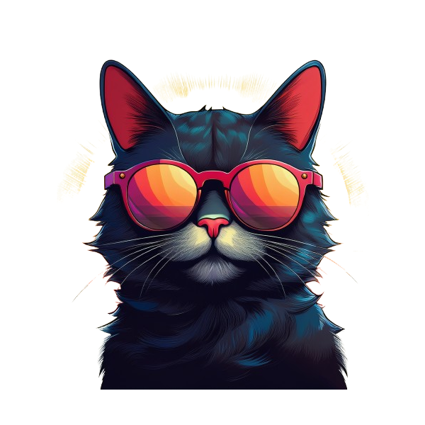 Schulrucksack-Set The cool Cat