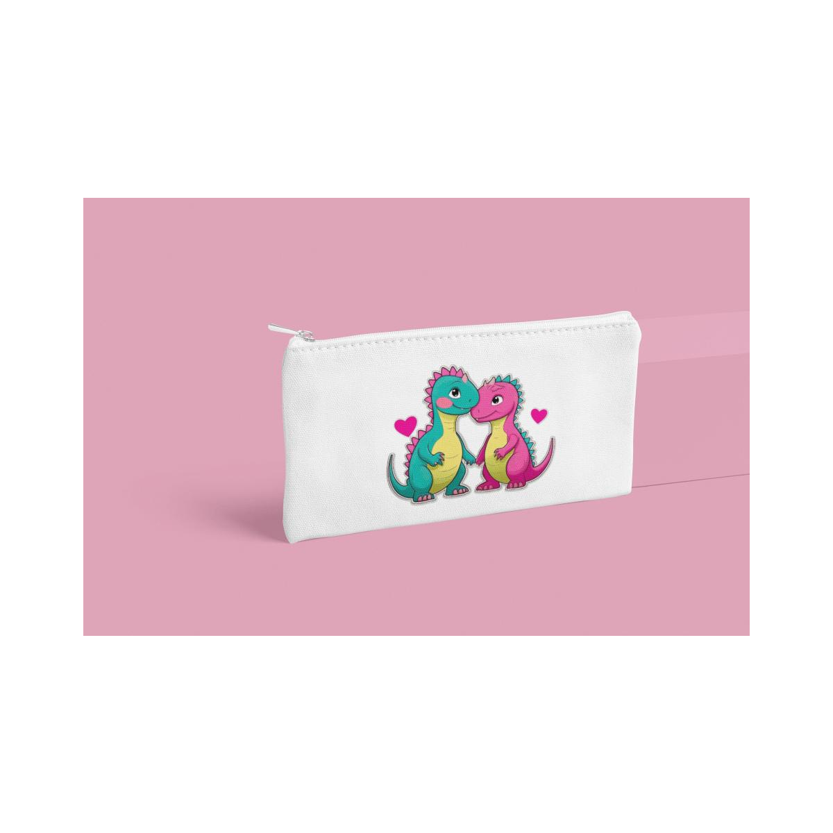 Schulrucksack-Set Verliebte Dinosaurier