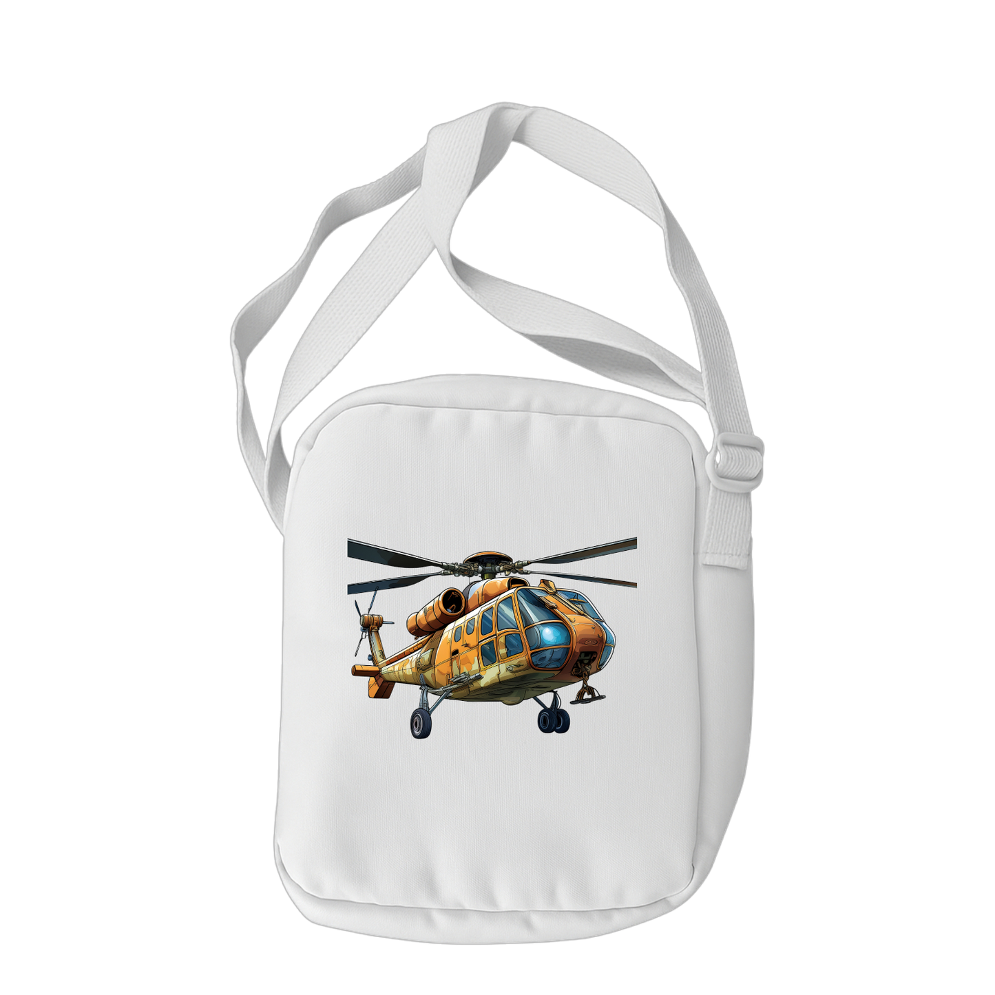 Schulrucksack-Set realistischer Hubschrauber 2