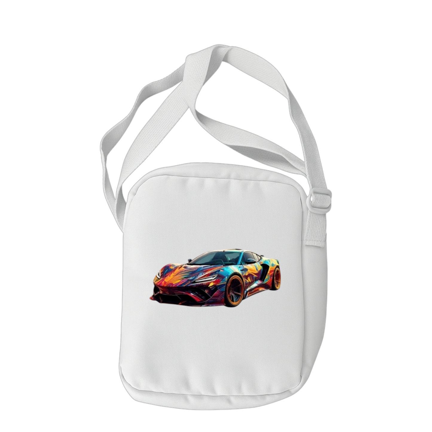 Schulrucksack-Set farbiger Sportwagen