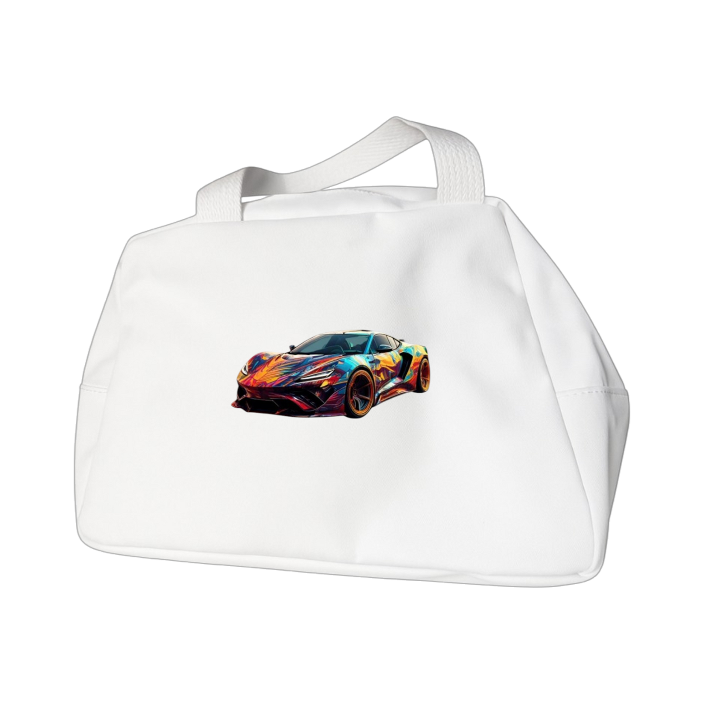 Schulrucksack-Set farbiger Sportwagen