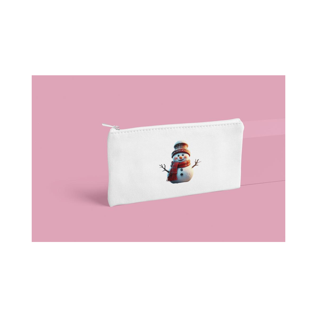 Schulrucksack-Set fröhlicher Comic Schneemann