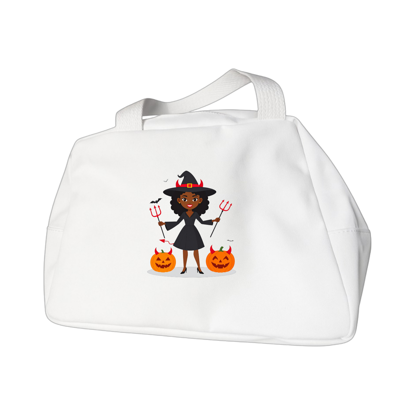 Schulrucksack-Set schwarze Magierin