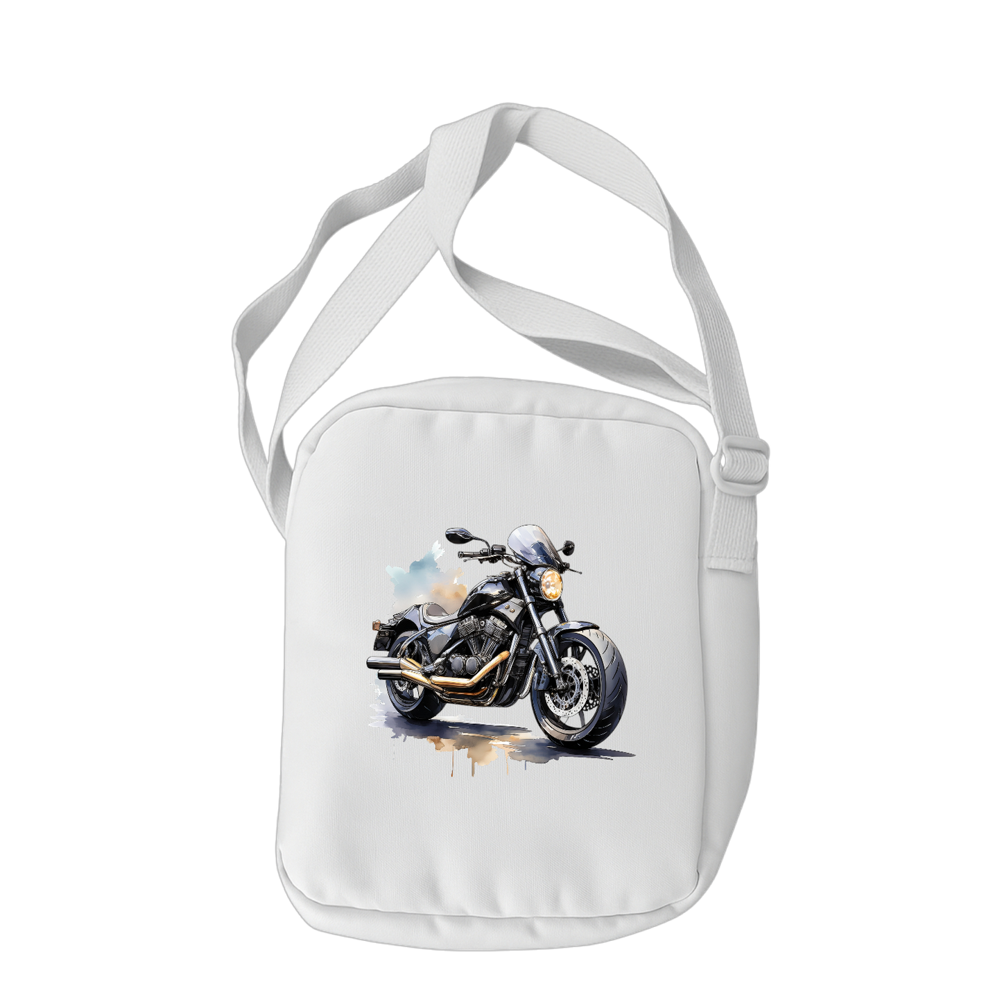 Schulrucksack-Set schwarzes Motorrad