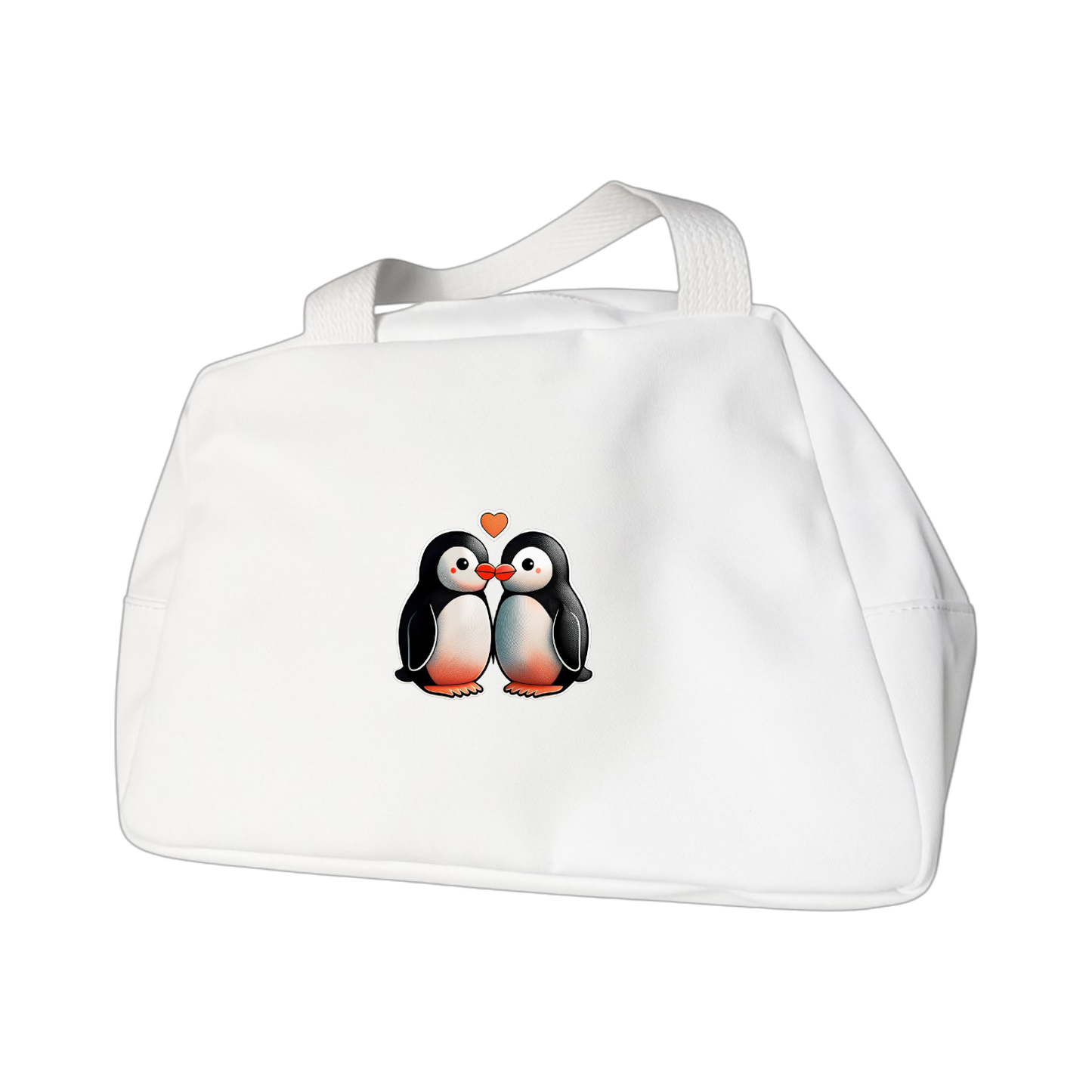 Schulrucksack-Set Verliebte Pinguine (4 Taschen)