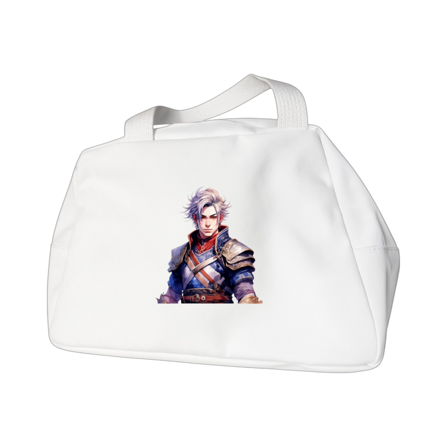 Schulrucksack-Set watercolor Anime Warrior