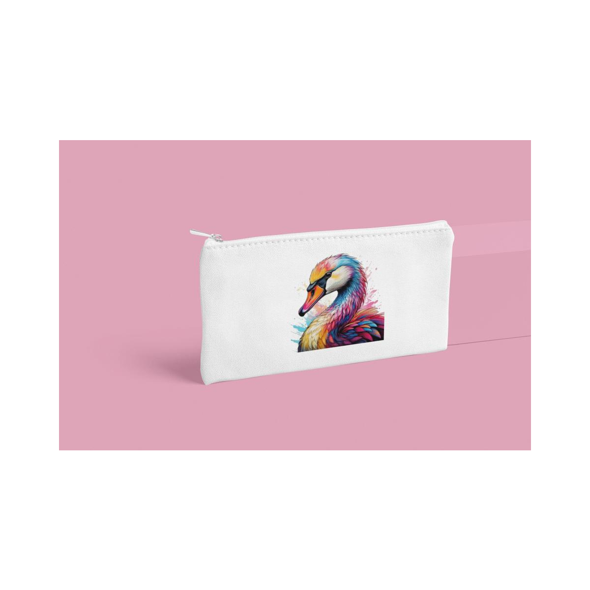 Schulrucksack-Set watercolor Schwan