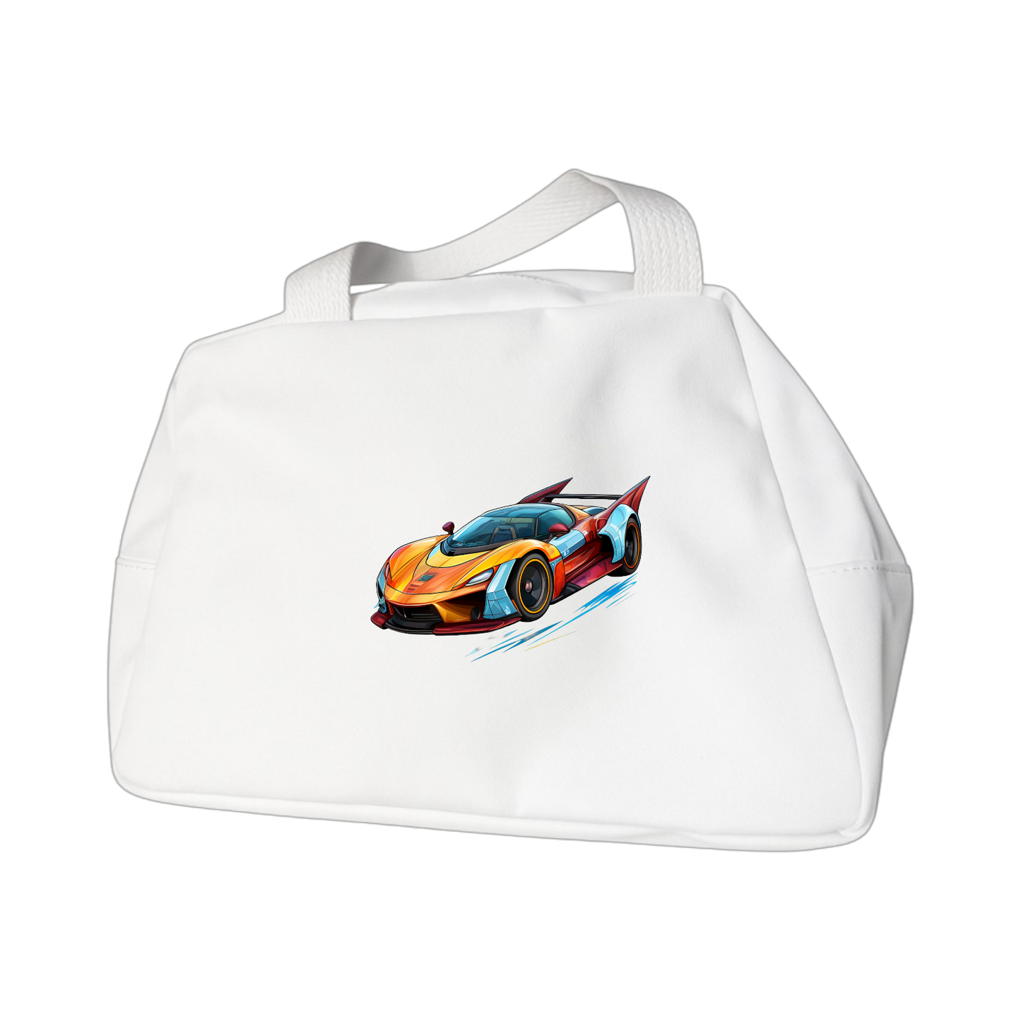 Schulrucksack-Set watercolor Supercar
