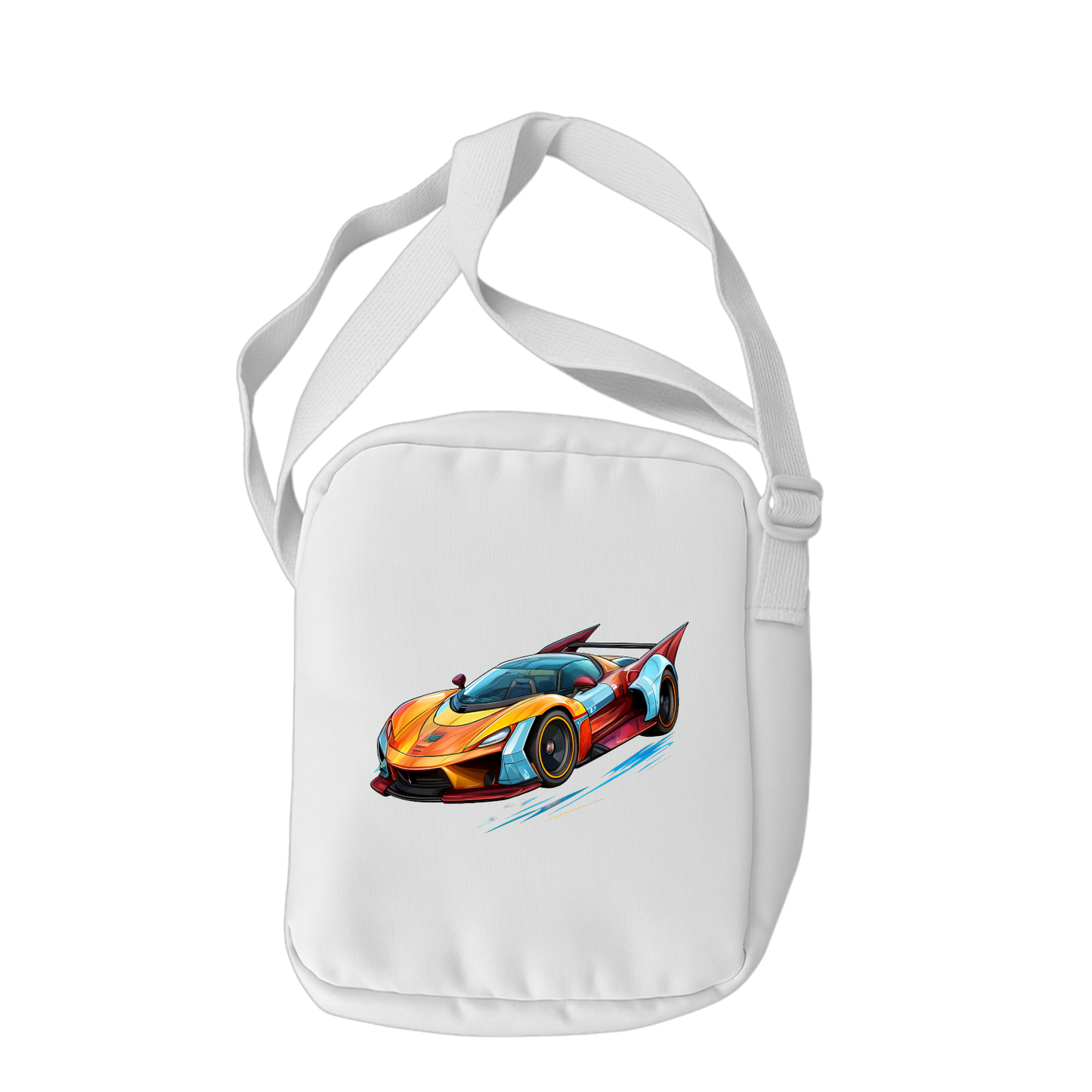 Schulrucksack-Set watercolor Supercar