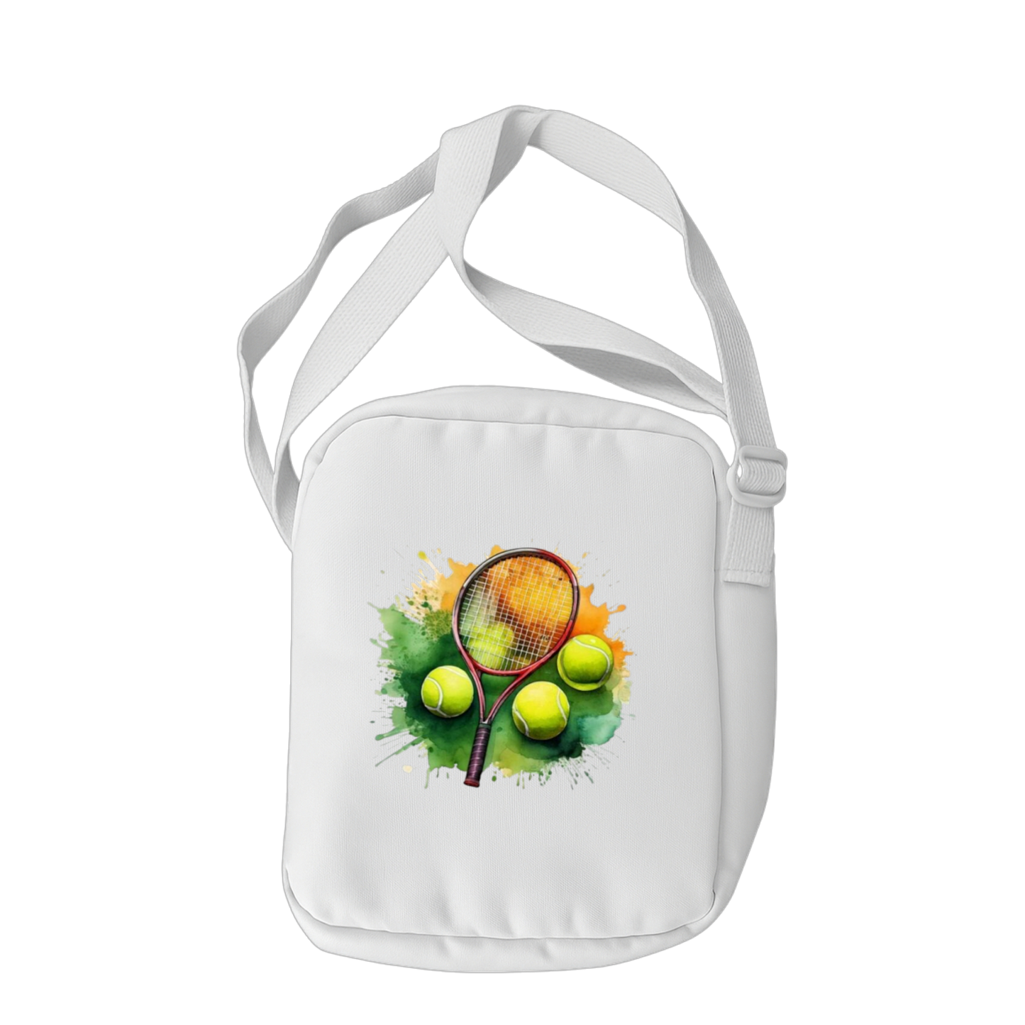 Schulrucksack-Set watercolor Tennisschläger