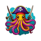 Baby Body comic Pirat-Octopus