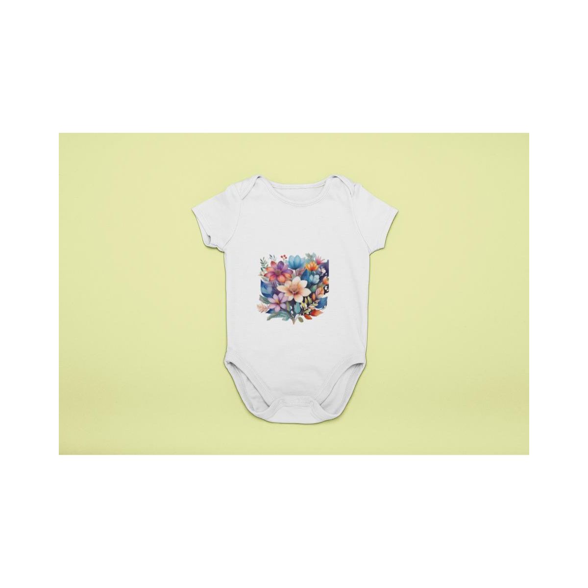 Baby Body comic Deko Flowers 2