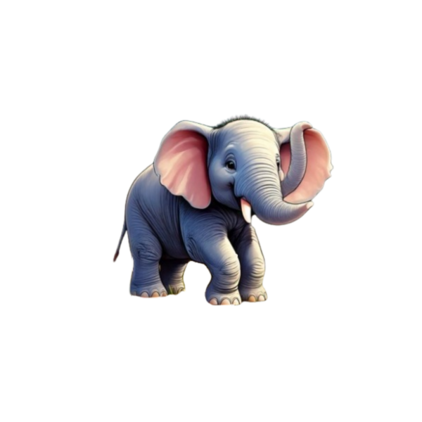 Baby Body freundlicher Elefant