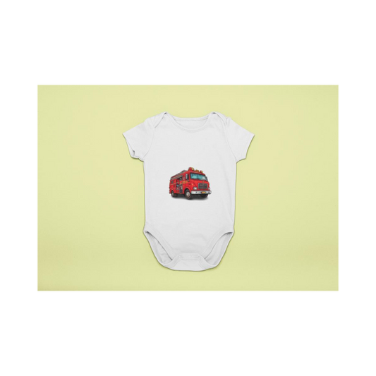 Baby Body comic Feuerwehrauto