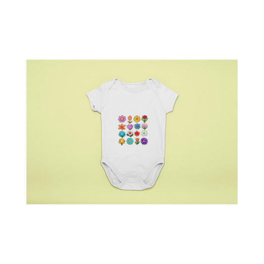 Baby Body Frühlingsblumen